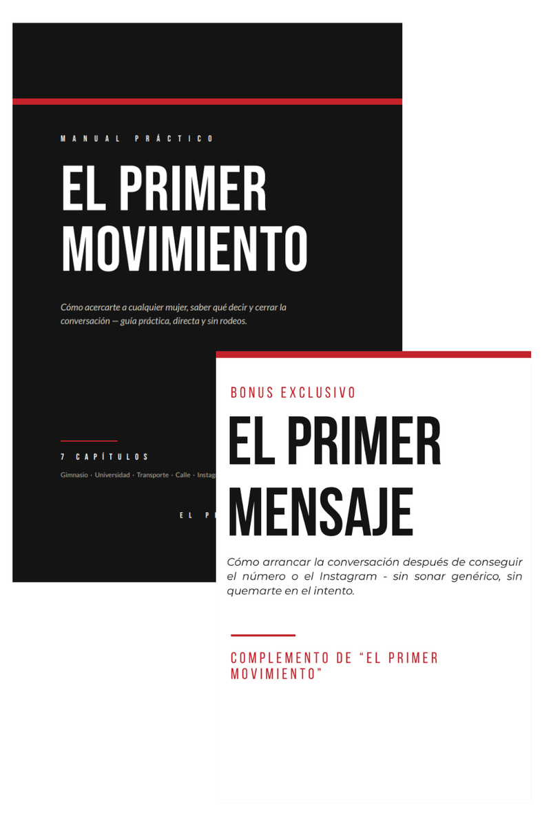 El Primer Paso: Guía práctica para acercarte, conversar y cerrar con confianza